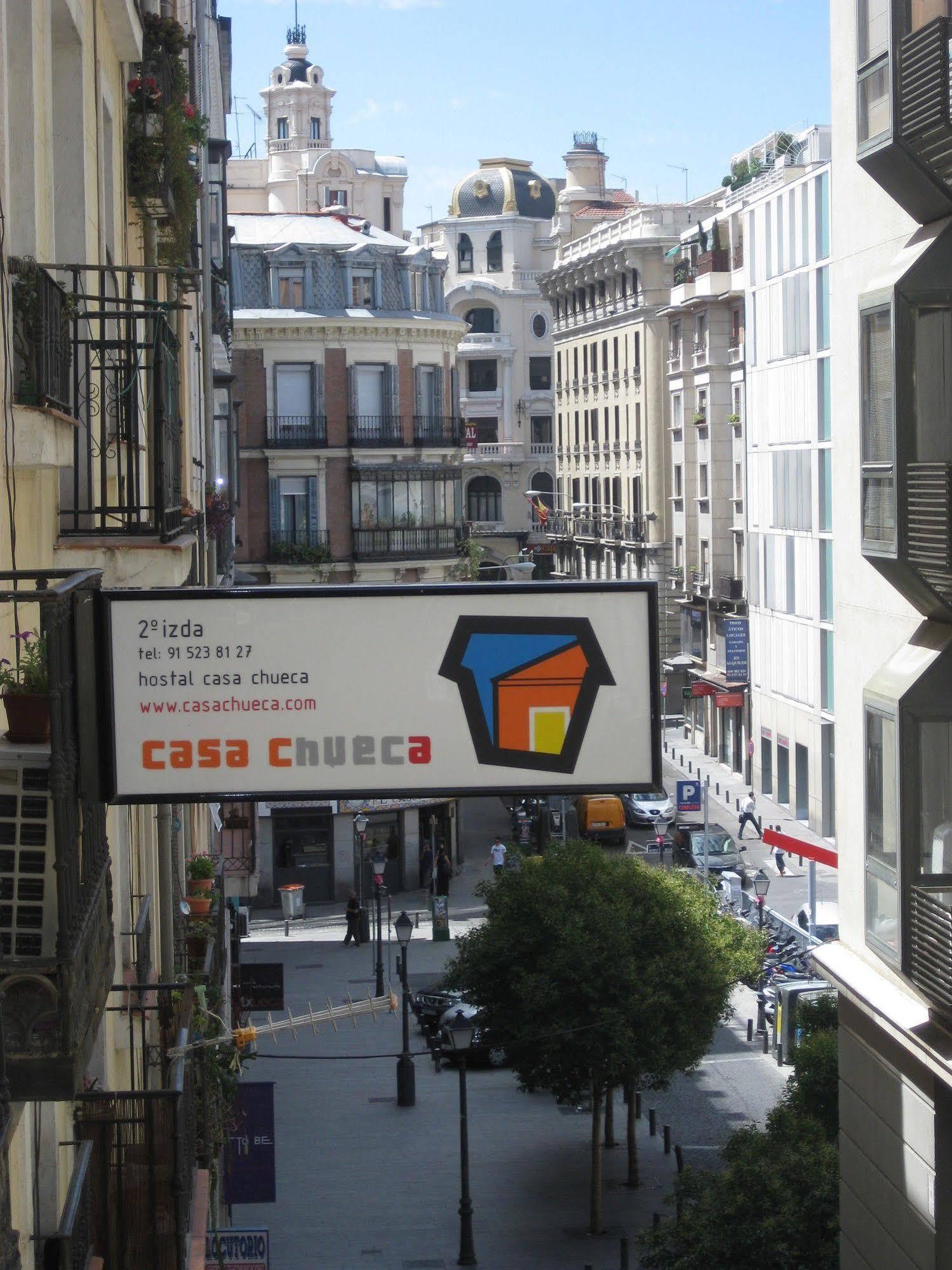 Hostal Casa Chueca Мадрид Экстерьер фото